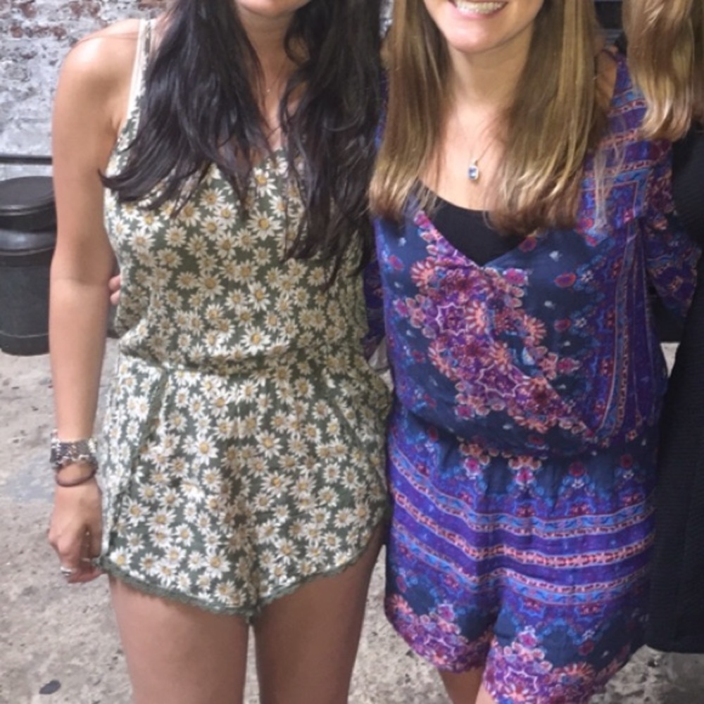 Floral romper
